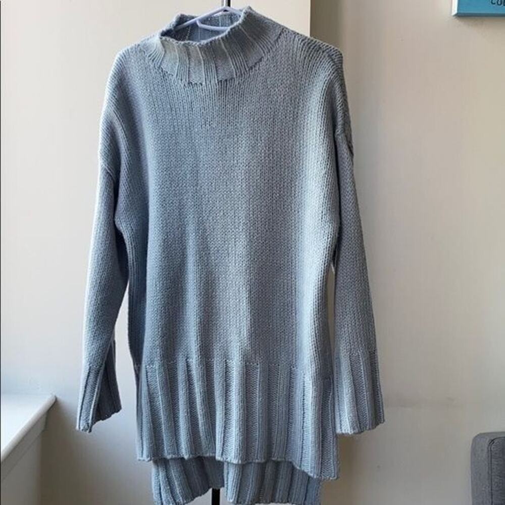 NWT For the Republic Blue Sweater Size S - Picture 2 of 7